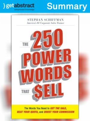 cover image of The 250 Power Words That Sell (Summary)